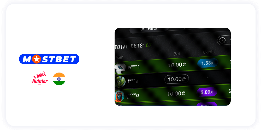 Juega el juego MostBet Aviator en línea por dinero real en Colombia 7