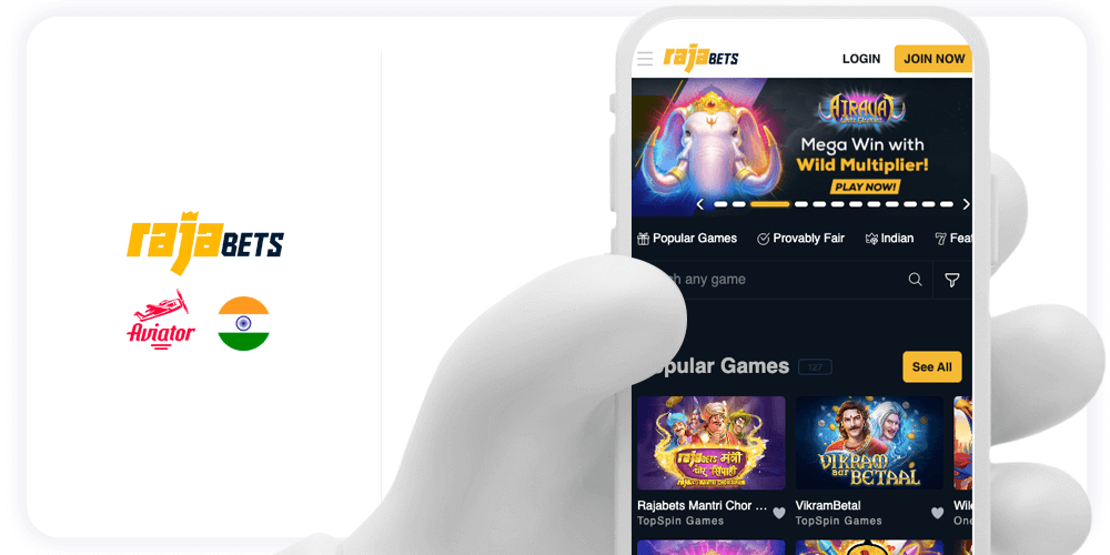 Juega el juego Aviator Rajabets en línea en Colombia 4